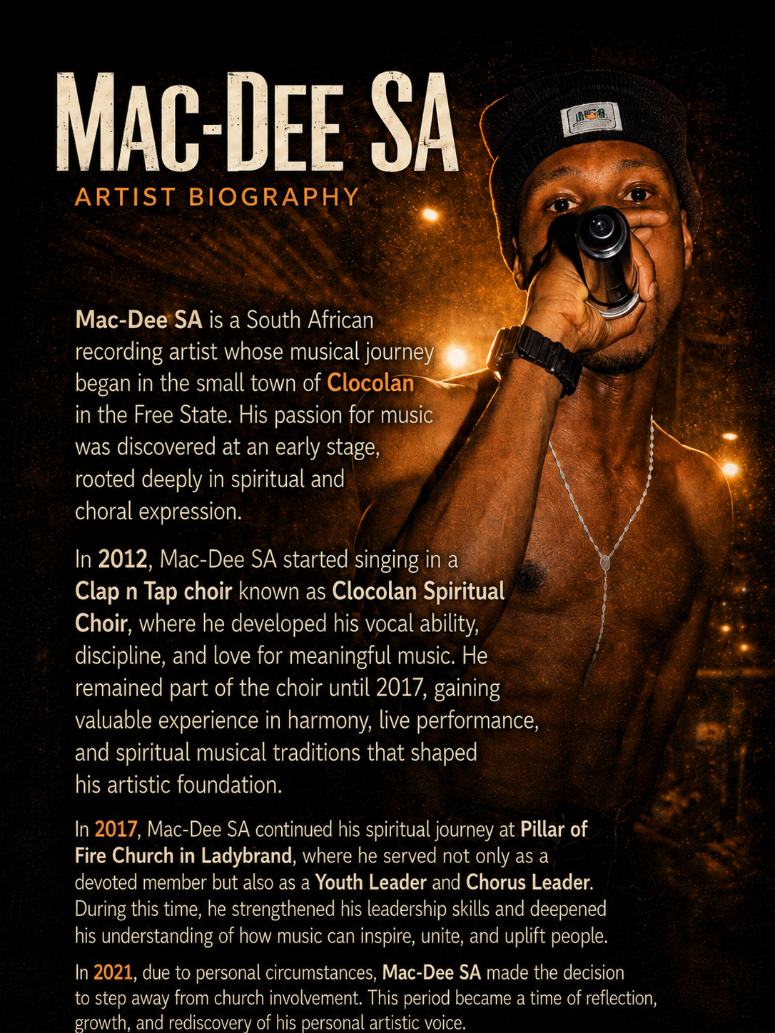 Mac-Dee SA Biography